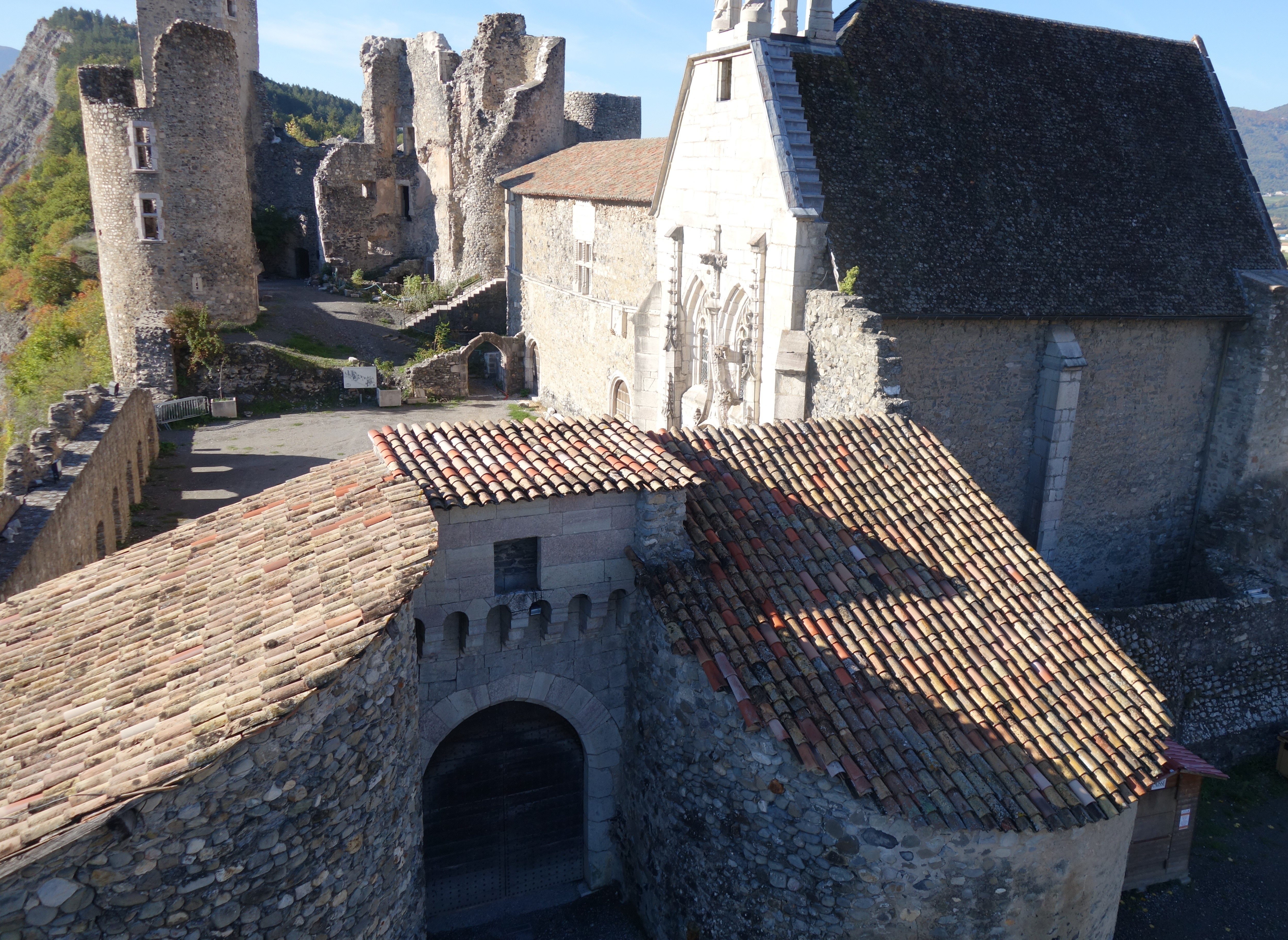 Le châtelet d'entrée