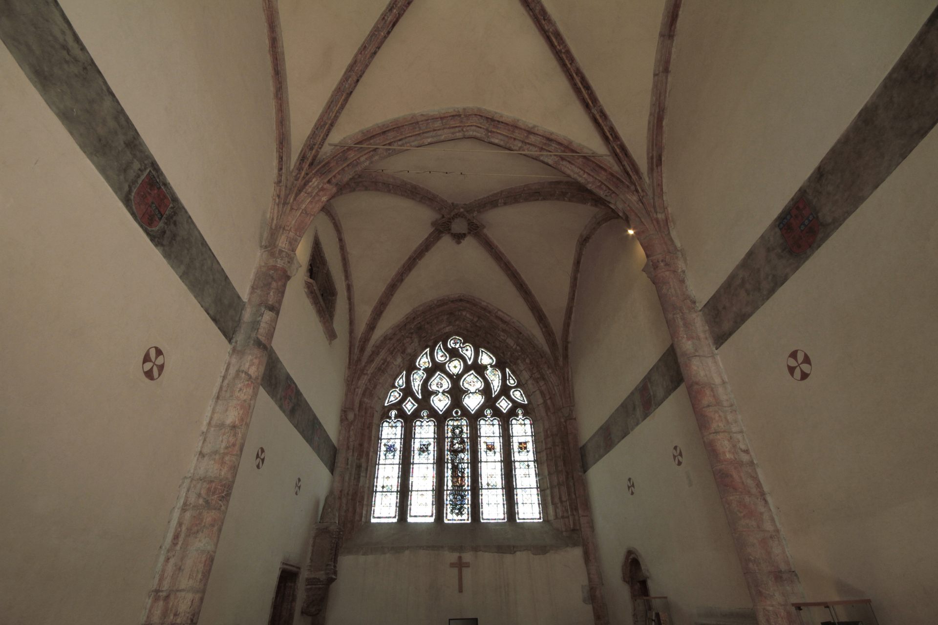 L'intérieur de la chapelle