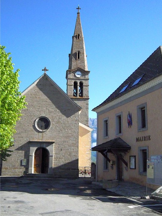 Église de Saint-Léger les Mélèzes