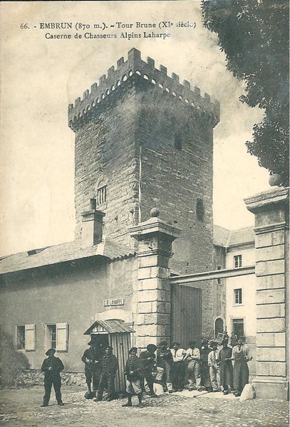 Tour Brune d'Embrun - Avant / Après 