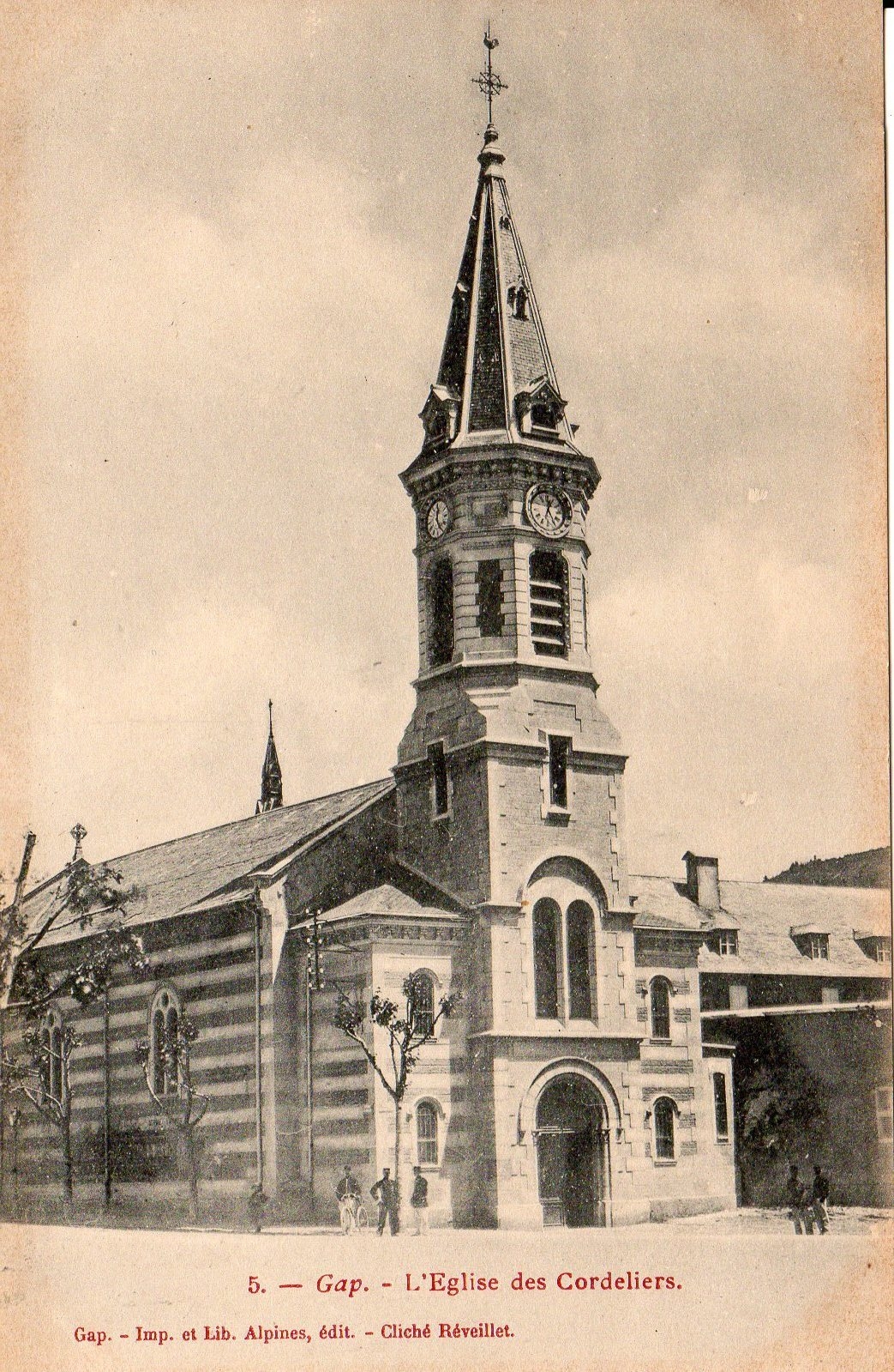 Eglise des Cordeliers Gap - Avant / Après 