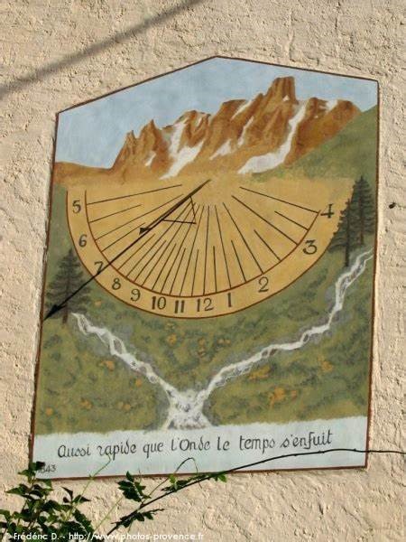 Cadran solaire de l'ancienne Cure