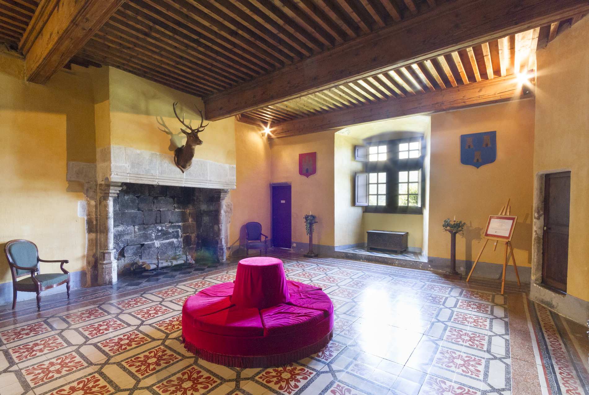 La salle des blasons