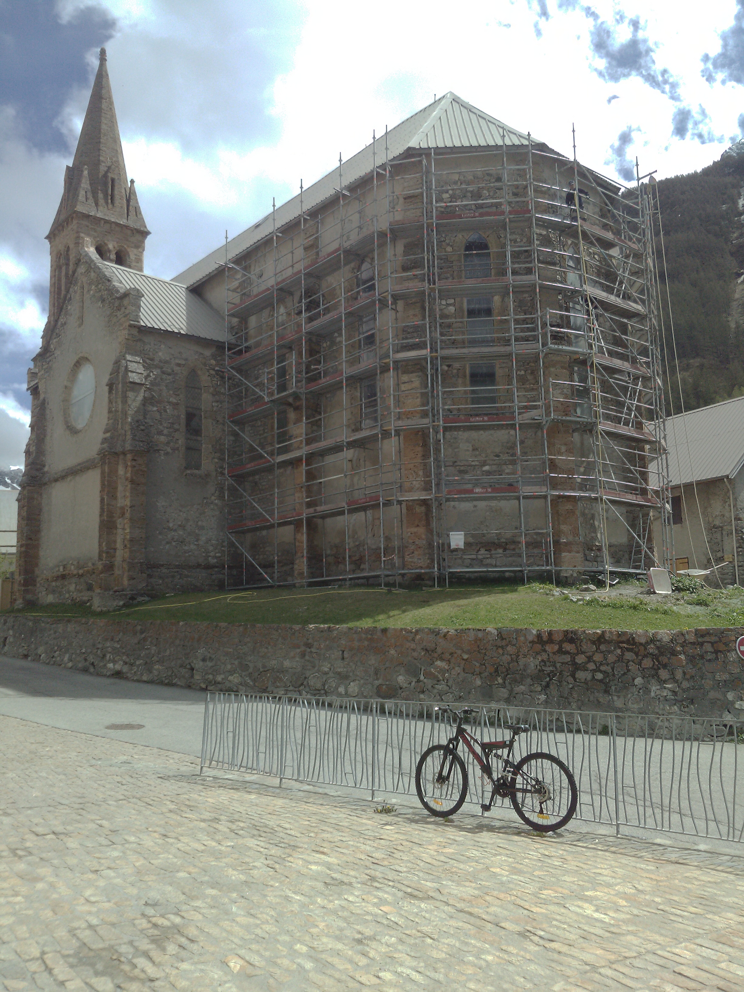 Une restauration en cours