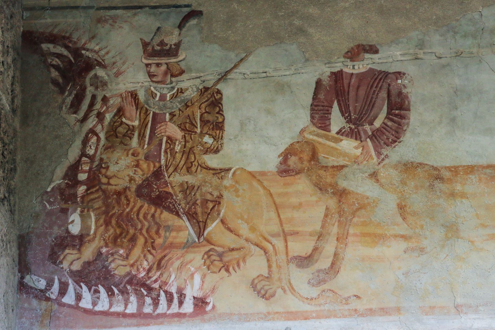 Le mur sud : la Cavalcade