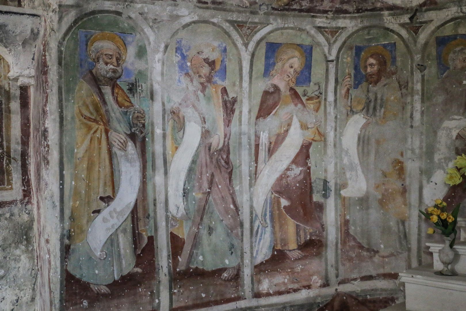 Abside et arc triomphal