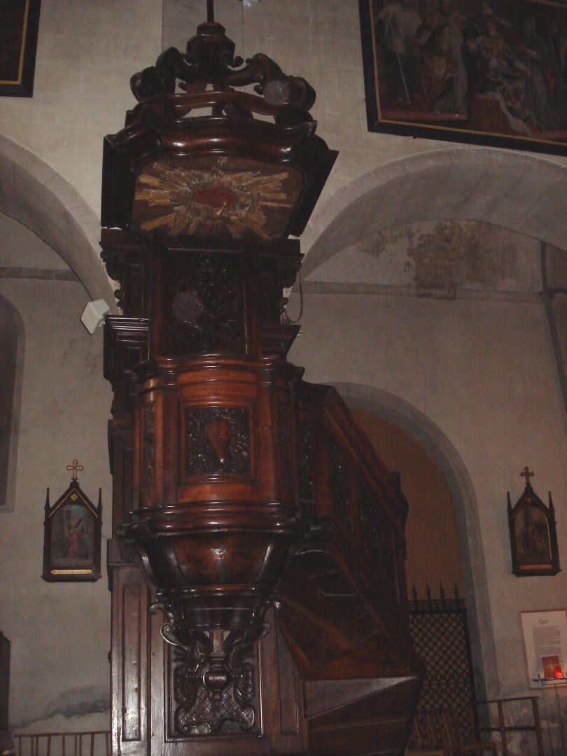 Les orgues et la chaire