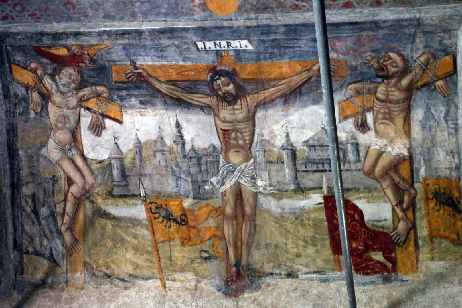 Fresques intérieures 