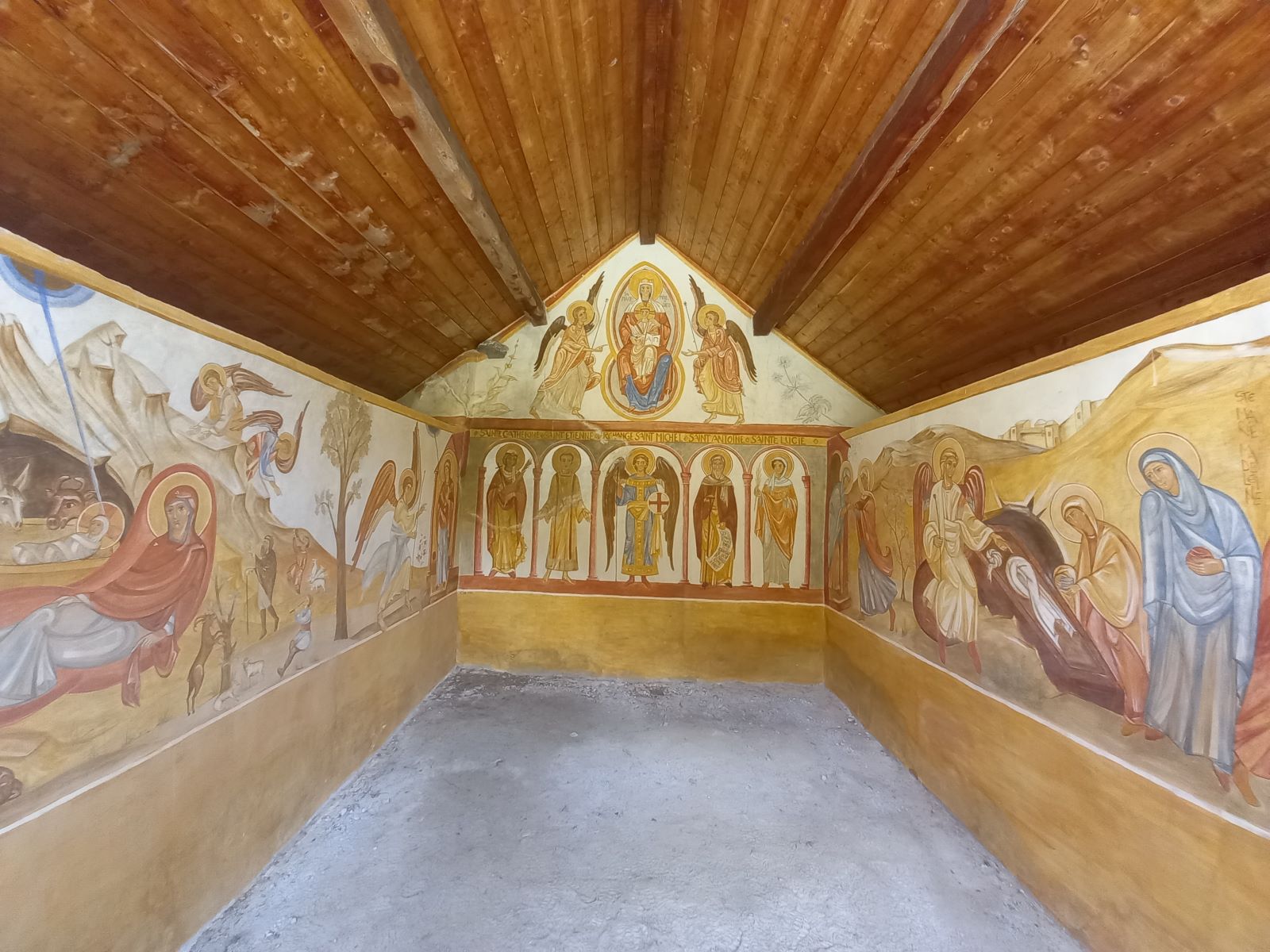 Description des fresques