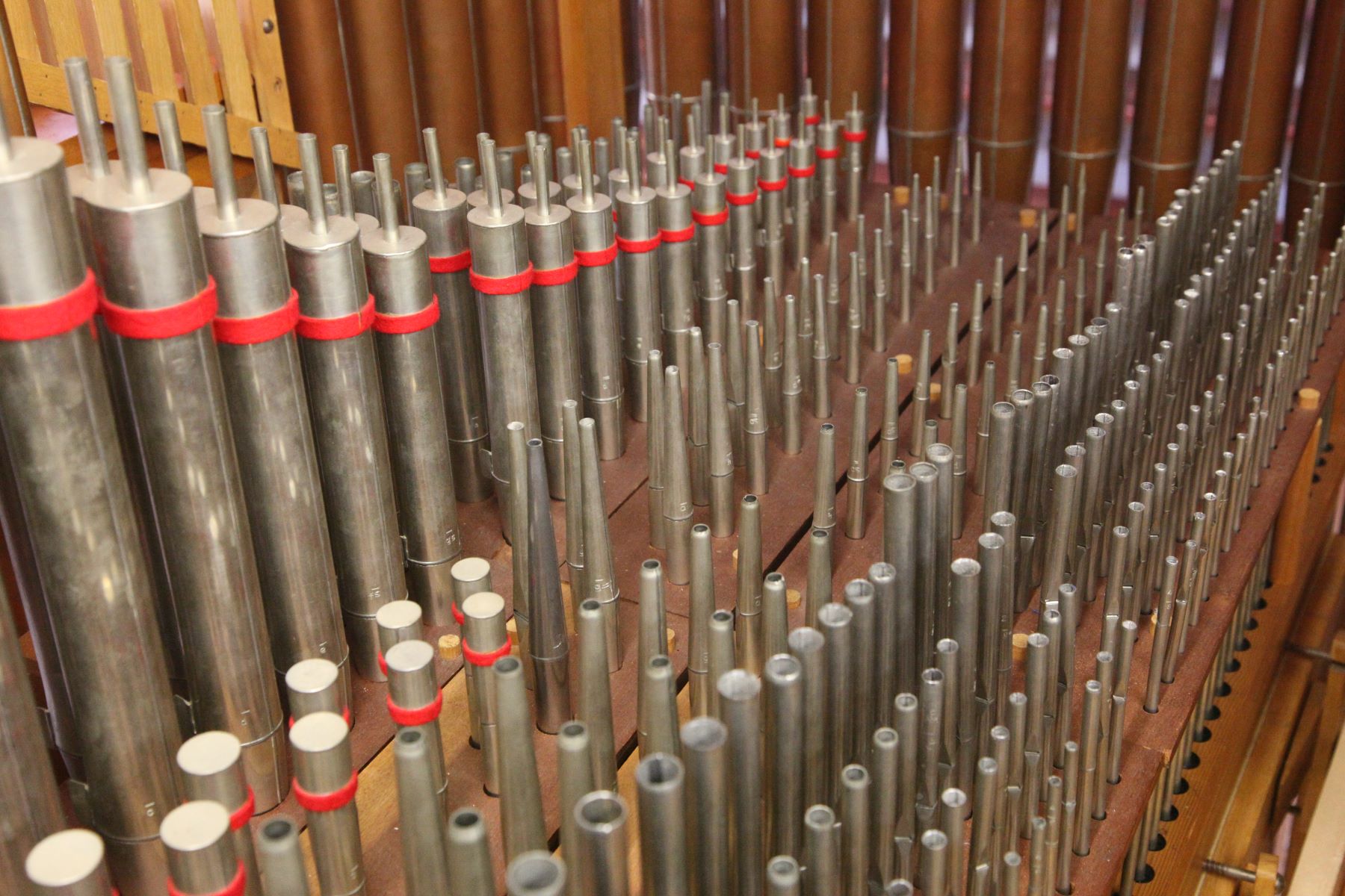 Composition de l'orgue