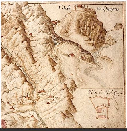 Au Moyen-Age, un château delphinal 